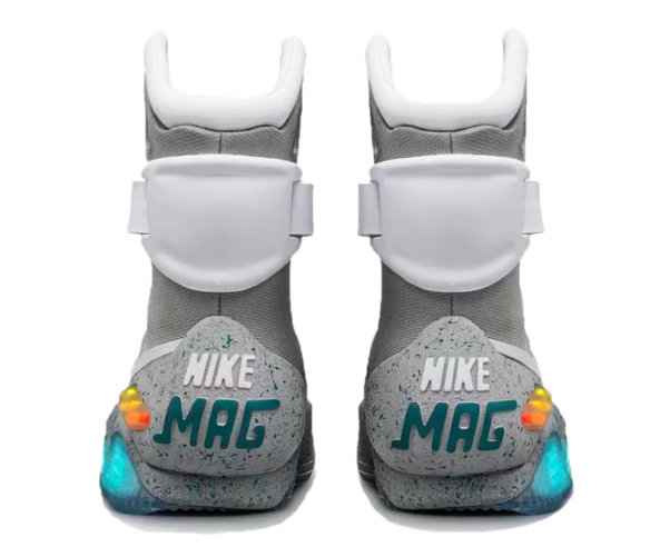 Фото Nike Mags from Back to the Future серые - 1