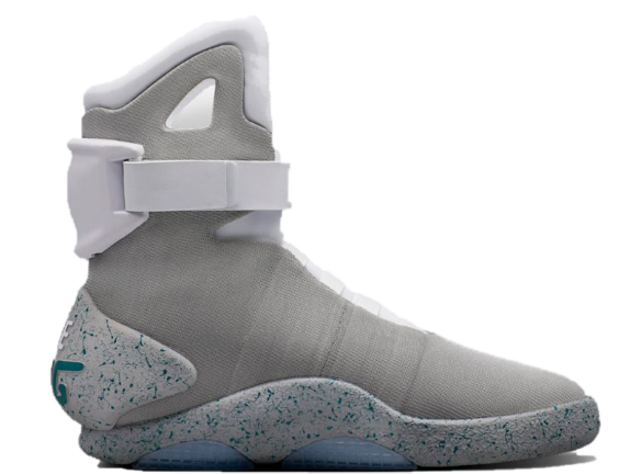 Фото Nike Mags from Back to the Future серые - 2