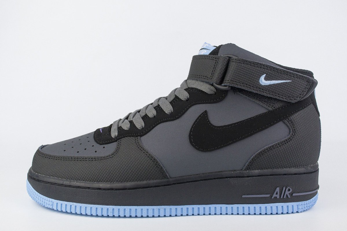 Nike Air Force 1 Grey Blue Ftwr. KEDRED