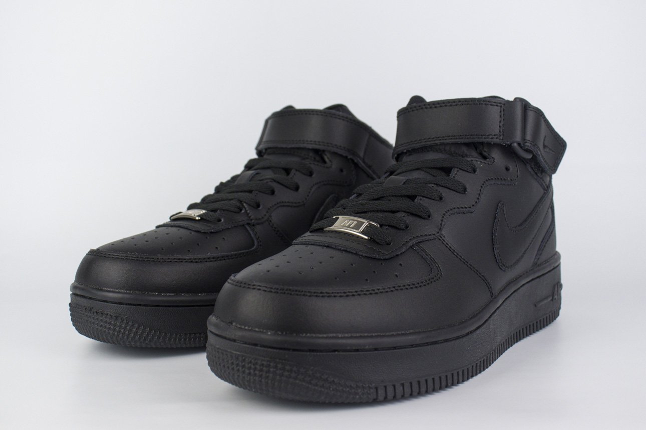 Air force 1 triple black suede best sale