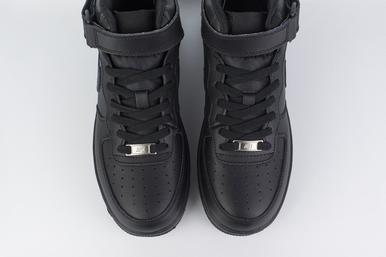 Nike Air Force 1 Mid Wmns Triple Black KEDRED