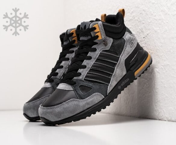 Зимние Adidas ZX 750 Hi серые