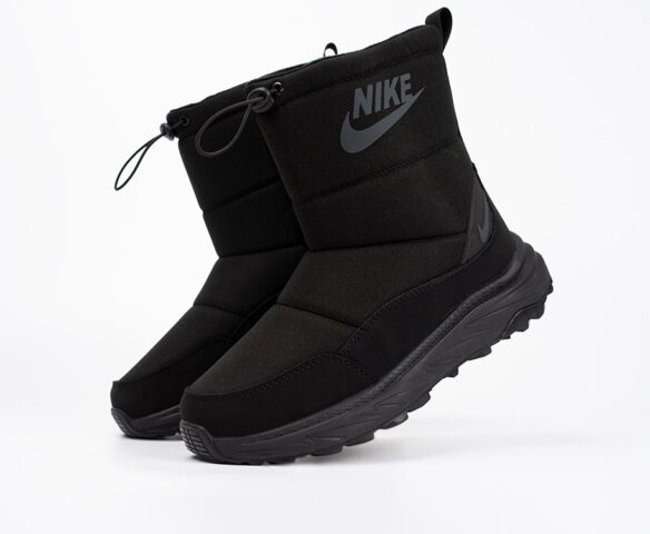 Зимние Сапоги Nike all black Зимние Сапоги Nike all black