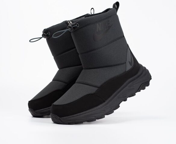 Зимние Сапоги Nike темно-серые Зимние Сапоги Nike темно-серые