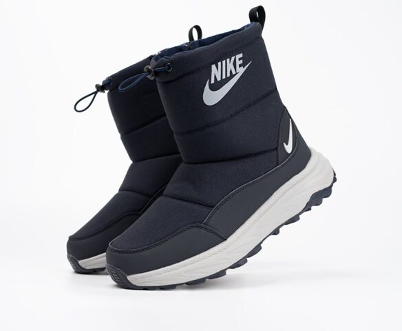 Зимние Сапоги Nike темно-синие Зимние Сапоги Nike темно-синие