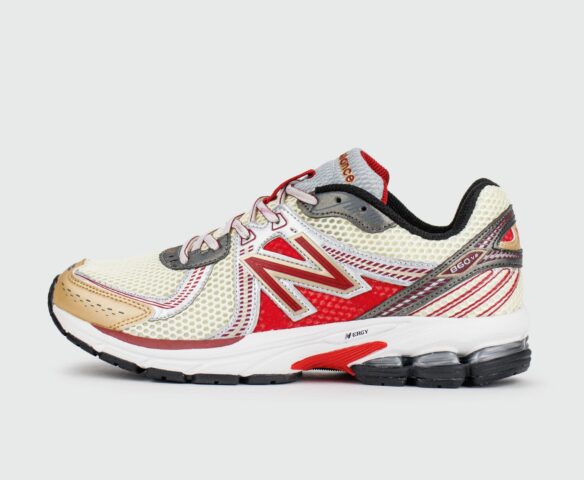 New Balance 860 x Aime Leon Beige / Red