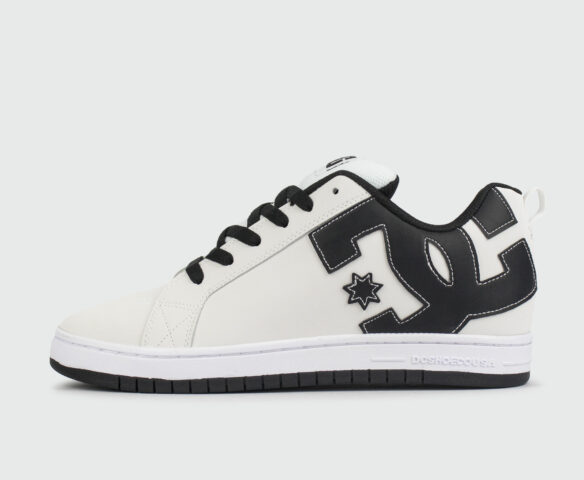 DC Shoes Court Graffik White / Logo Black