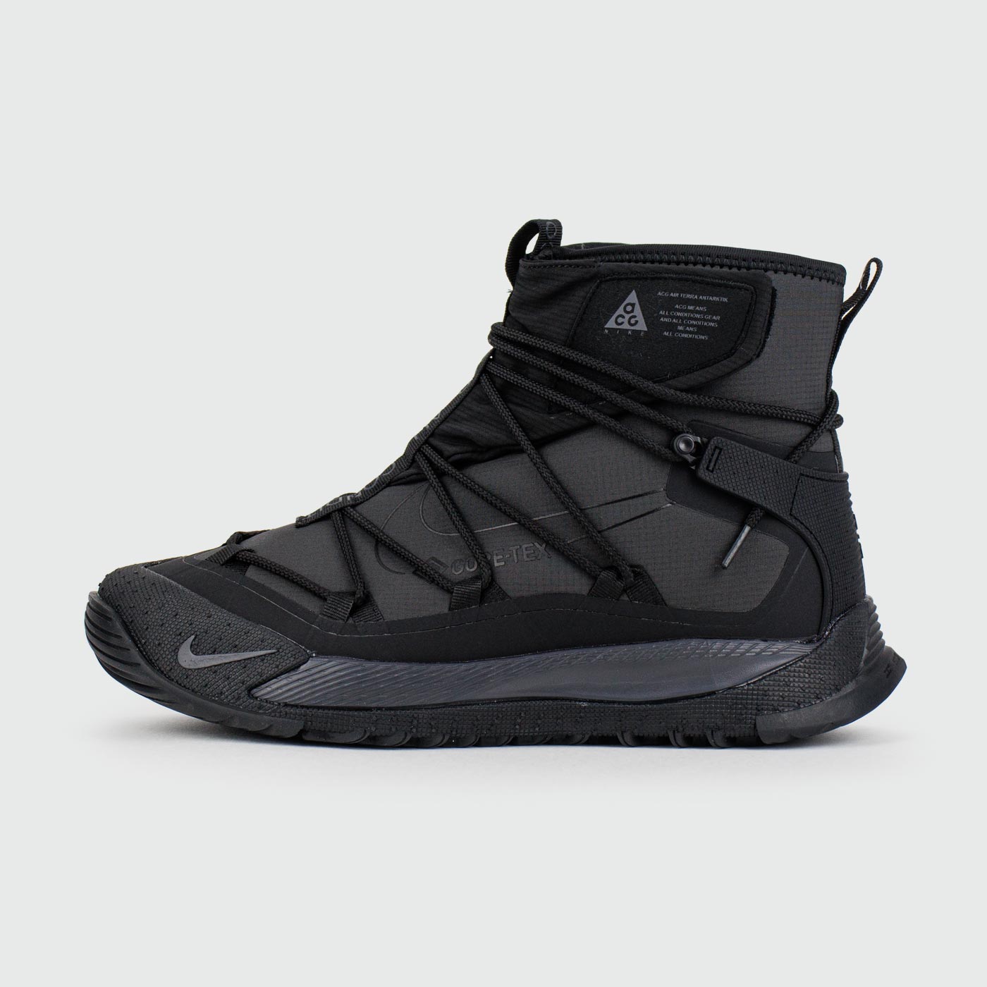 Зимние Nike ACG Terra Antarktik Grey Black with Fur