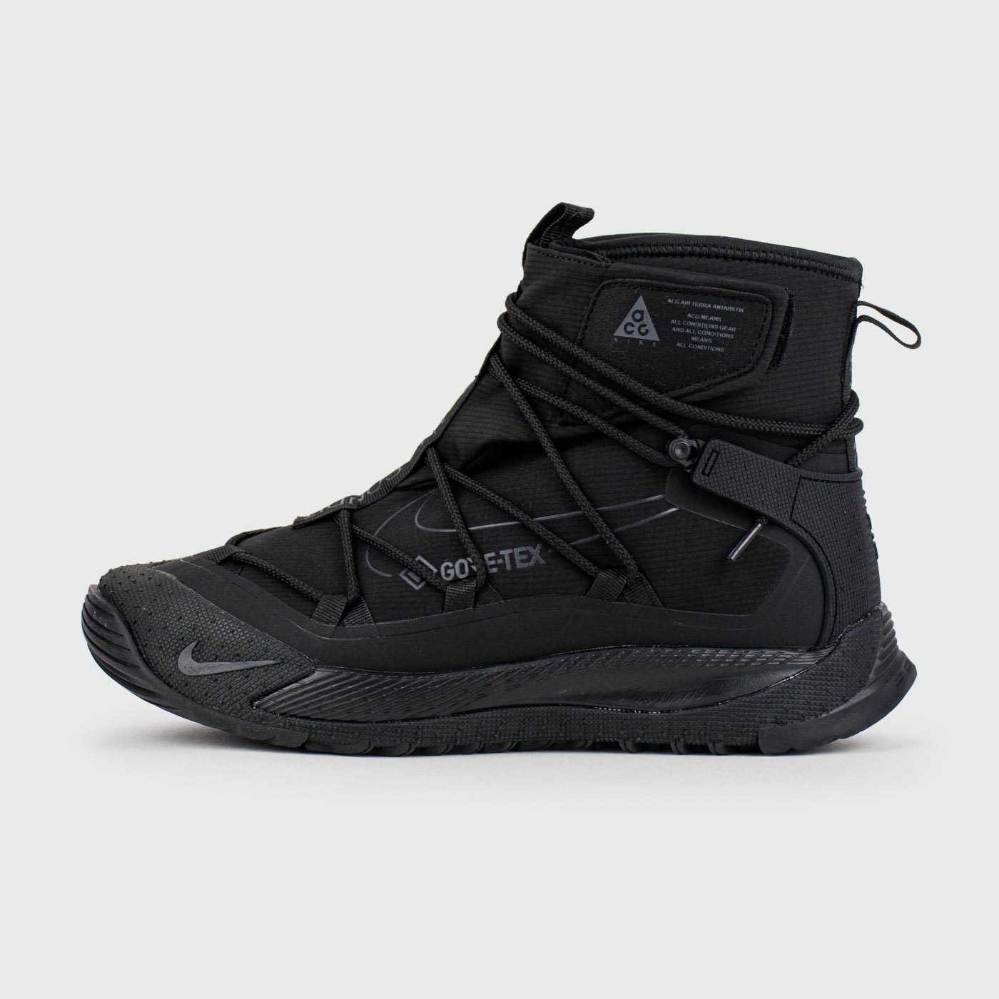 Зимние Nike ACG Terra Antarktik Black with Fur