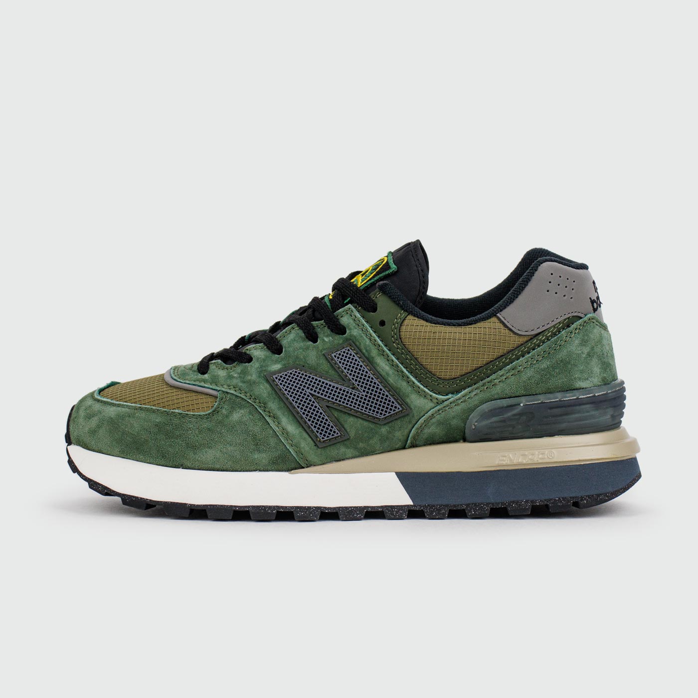 New Balance 574 Legacy x Stone Island Green new